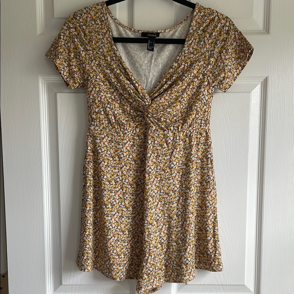 Forever 21 Floral Romper